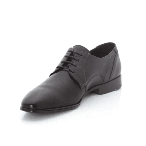 Lloyd zapatos de cordones de cuero de negocios OSMOND para los hombres, en negro, tamaño 48