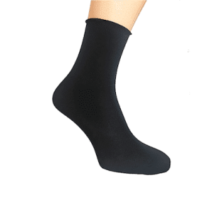 Calcetines para diabéticos Lollipop, 3 pares, en negro, talla universal