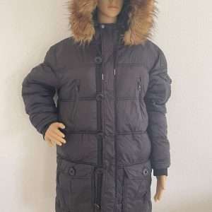 Parka acolchada Man's World con capucha, en negro, talla M