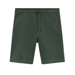Mango Kids Jogger-Bermudashorts für Boys aus Bio-Baumwolle in Khaki, Größe 146