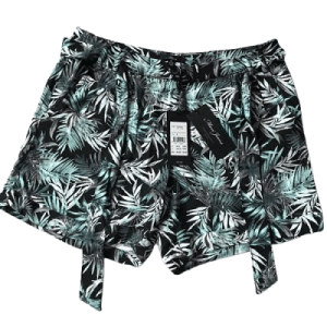 Damskie szorty Mavi z wiskozy, ze stałym paskiem w talii, wiązanym paskiem i kieszeniami, rozmiar M