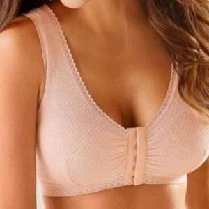 Reggiseno Medosan con ferretto Comfort Giorno e Notte, in polvere, taglia 95B/C/D