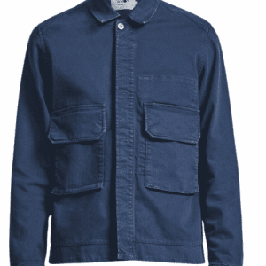 NN07 - Burke 1819 Jacke, Italienische Baumwolle, Navy Blau, XXL