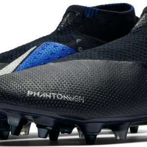 Nike Phantom Vision Elite DF SG-Pro soccer boots, black/blue, size 40