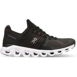 ON Men's Running Shoes Cloudswift, Running Shoes, Black/Rock, Black, Size 45
