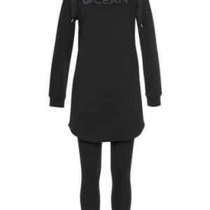 Ocean Sportswear jogging suit Essentials Joggingsuit, in black, size 38