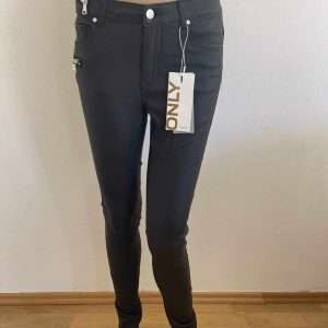 Only Skinny Pants ONLCARMEN Coated, en negro, talla M/32