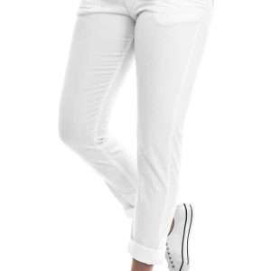 PLEASE Jeans P 85A Straight, in white, size XS