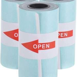 3 Blauw zelfklevend papier voor PAPERANG P2 pocketprinters