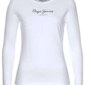 Pepe Jeans Langarmshirt NEW VIRGINA L/S, in White, Größe M