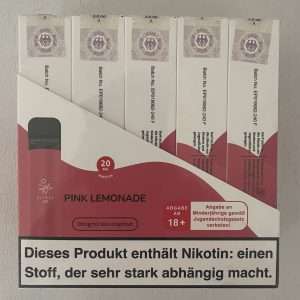 Elf Bar 600 e-sigaret voor eenmalig gebruik, Pink Lemonade, 2ml, 20mg/ml