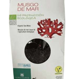 Porto-Muiños MUSGO DE MAR, organiczny mech morski, suszone wodorosty, wegańskie, 25g