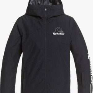 QUIKSILVER Kinder Funktionsjacke IN THE HOOD, in Schwarz, Größe L / 14 Jahre