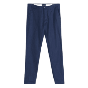 Męskie spodnie chino RESERVED z wysoką zawartością bawełny, w kolorze granatowym, rozmiar 28