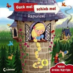 Dan Taylor "¡Mira, empuja! Mis primeros cuentos de hadas. Rapunzel" libro ilustrado de cartón