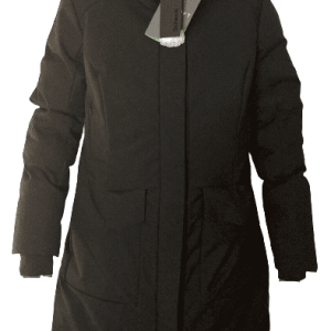 SCHECK - manteau à capuche matelassé pour femmes, technologie Spinloft, noir, taille M