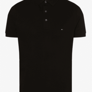 TOMMY HILFIGER poloshirt voor heren, in zwart, maat M