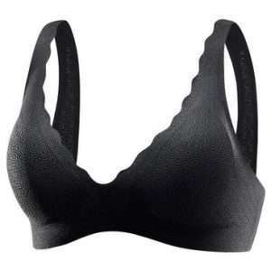 Sujetador bralette Sloggi Zero Feel Lace, en negro, talla L