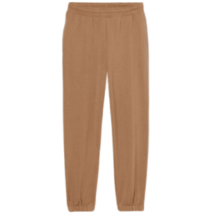 Sweat jogging pants for women, in dark beige, size S