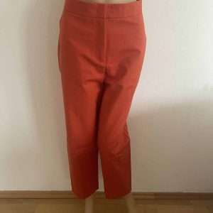 Tommy Hilfiger Slim Slub Cotton Ankle Pant, in Tuscon Orange, Gr. 42