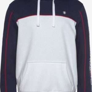 TOM TAILOR Polo Team Hoodie, en blanc marine, taille L