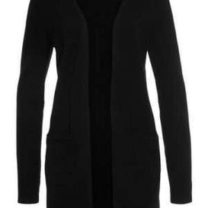 Cárdigan Tamaris sin cierre, en negro, talla 36/38