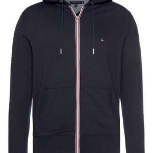 Tommy Hilfiger Kapuzensweatjacke CORE COTTON ZIP HOODIE, in Desert Sky, Größe M