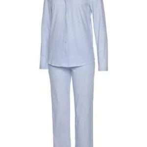 Vivance Dreams pyjama met fijn streeppatroon, in blauw en wit, maat 40/42