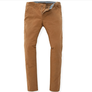 Yazubi Herren Chino Hose - Modell Kyle im Slim fit, Gr. W38xL34, in Caramel