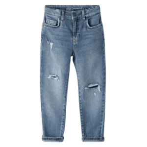 Zara Kids STRAIGHT PREMIUM INDIGO JEANS, Recht model, Premium Zacht, Mid Blue, 164