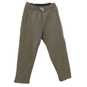 Zara Kids Jogginghose aus reiner Baumwolle, Unisex, in steingrau, Größe 122