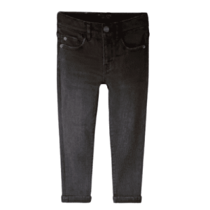 Zara Kids - SKINNY FIT FLEECE DENIM JEANS, Warm Gefüttert, Schwarz, Größe 164