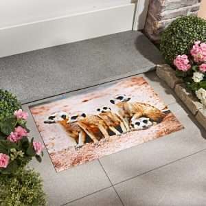 Stokstaart deurmat, Voor binnen en buiten, 70 x 45 cm