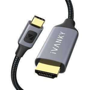 iVANKY USB C - HDMI кабель, 4K@60Hz USB Type C - HDMI кабель - 2M