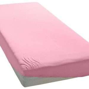 my home Spannbettlaken Paprika, 1 Stk., in Rosa, 140cm x 200cm