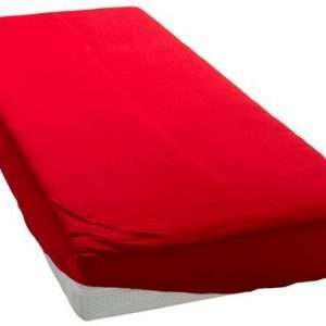my home Spannbettlaken Paprika, 1 Stk., in Rot, 140cm x 200cm