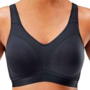 sujetador con aros petite fleur de corte cubriente, en negro, talla 85F