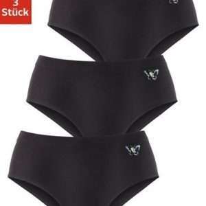 slip modellante petite fleur in confezione da 3, in nero, taglia 40/42