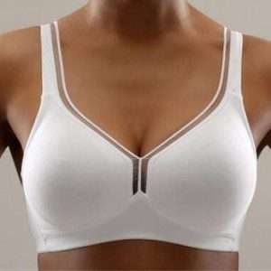 petite fleur T-Shirt-BH aus Baumwolle, in Weiß, Größe 85C