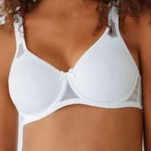 petite fleur T-Shirt-BH mit Bügel, in Weiß, Größe 75E