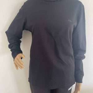 s.Oliver Langarmshirt mit Rollkragen, in Schwarz, Gr. M