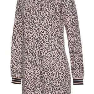 s.Oliver nightgown with leo print, in light pink-black, size 44/46