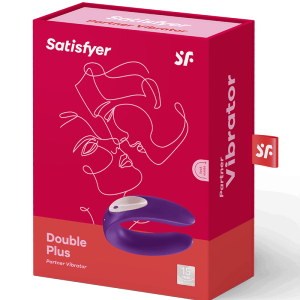Satisfyer Partner Double Plus Remote - zabawka partnerska PLUS, zabawka dla par i solo w jednym!