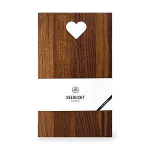 Seesucht Manufaktur landeier Herz Planche à découper