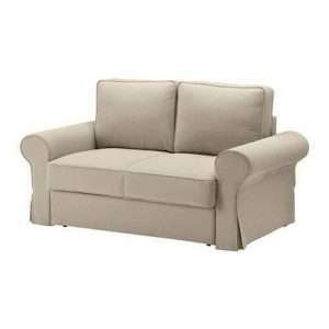 IKEA Backabro Housse pour canapé-lit 2 places Hylte en beige 303.232.54